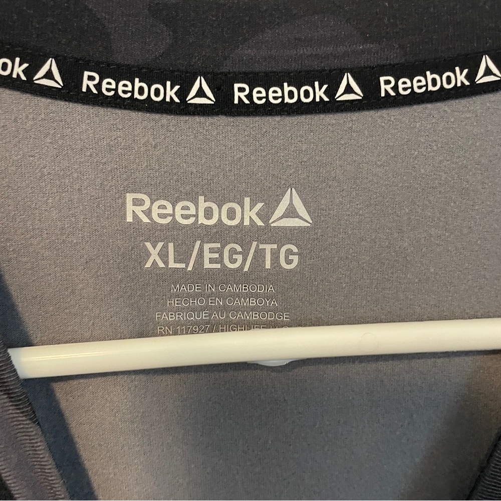 Reebok Men's Gray Camouflage Tee - Picture 3 of 7